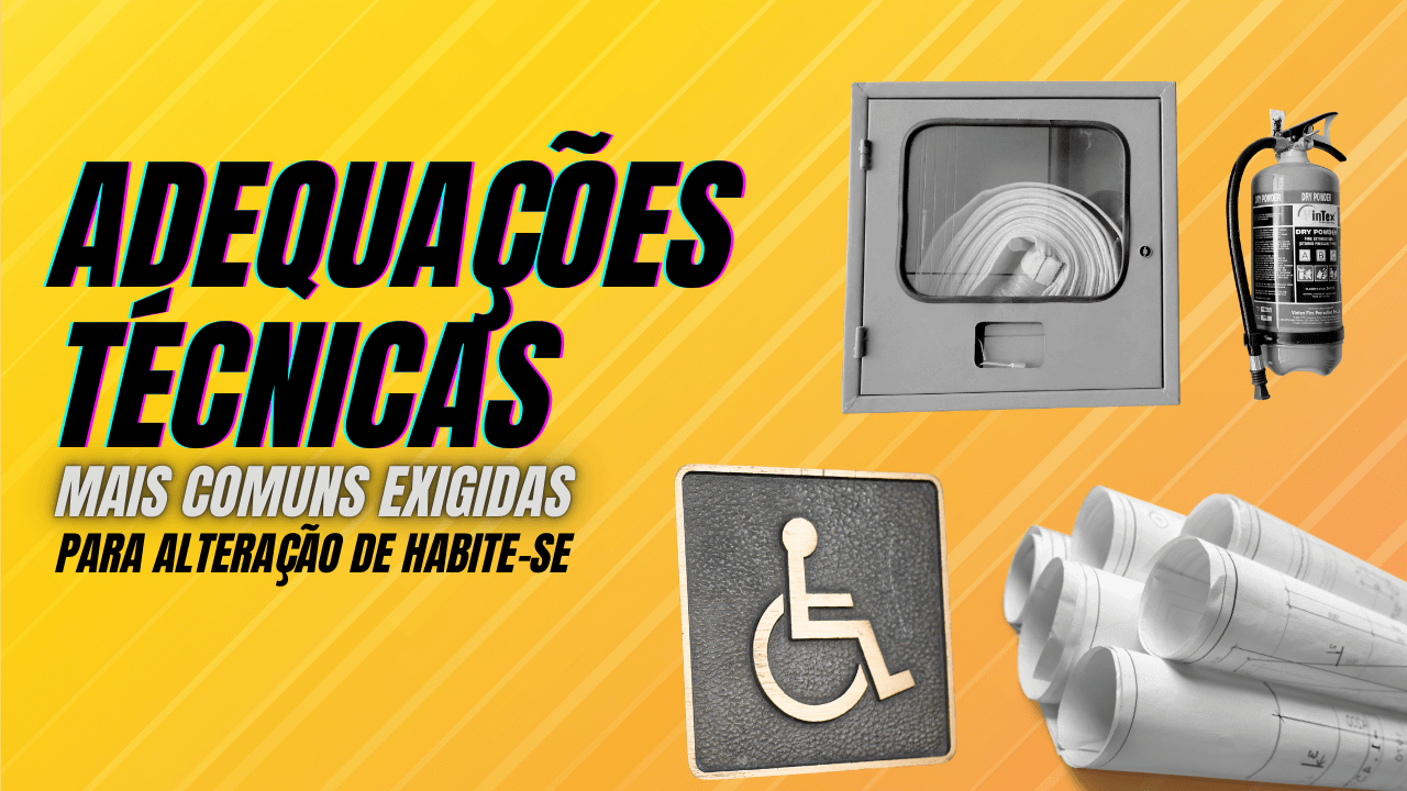 Adequações técnicas mais comuns exigidas para alteração de Habite-se ou Alvará em São José dos Campos